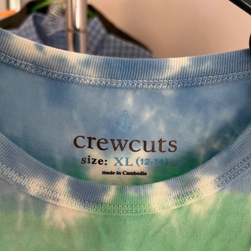 Jcrew Boys' tie-dyed T-shirt Item AX808 new without tags